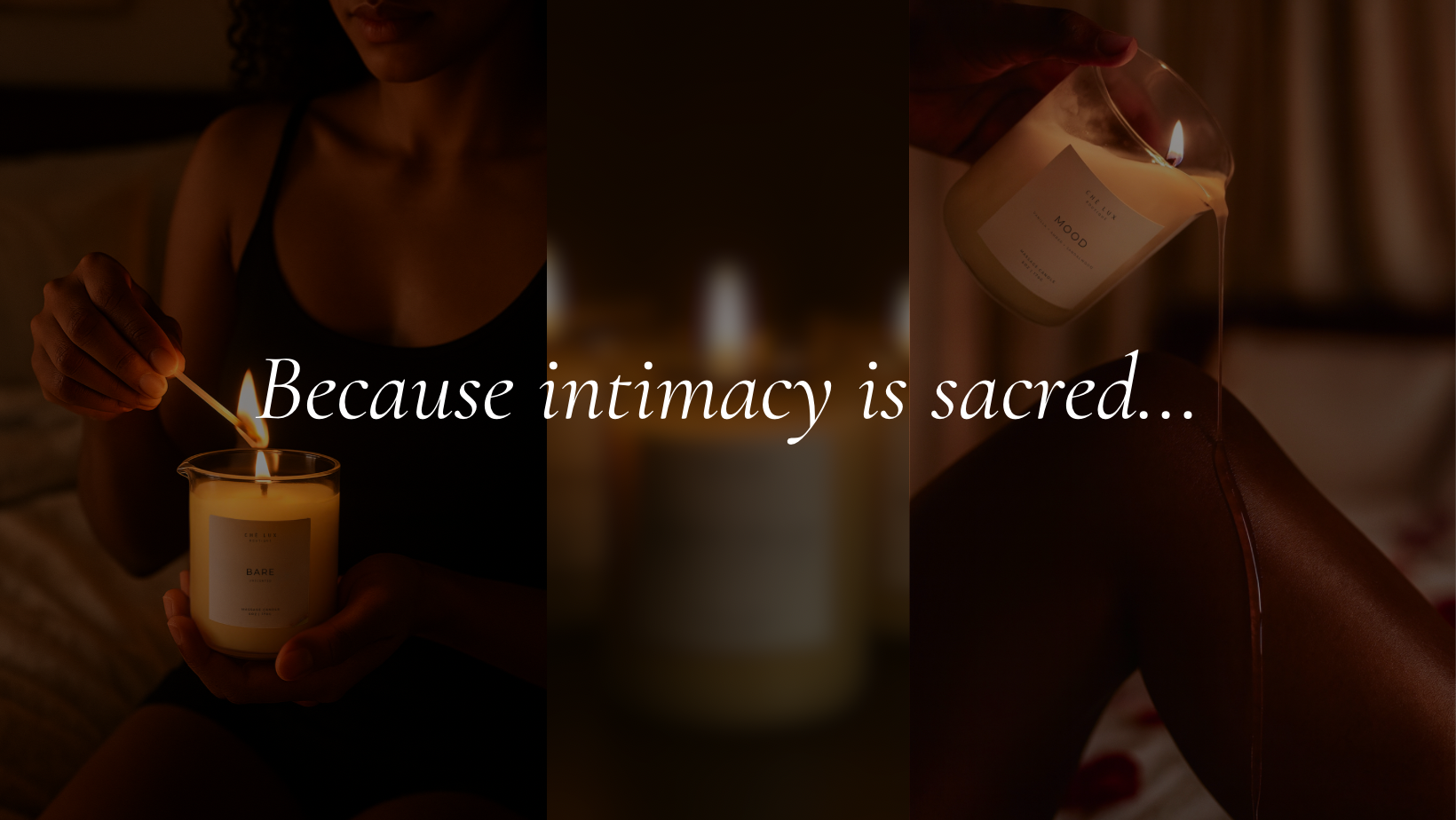 Intimacy Is Sacred: The Story Behind Our Massage Candles