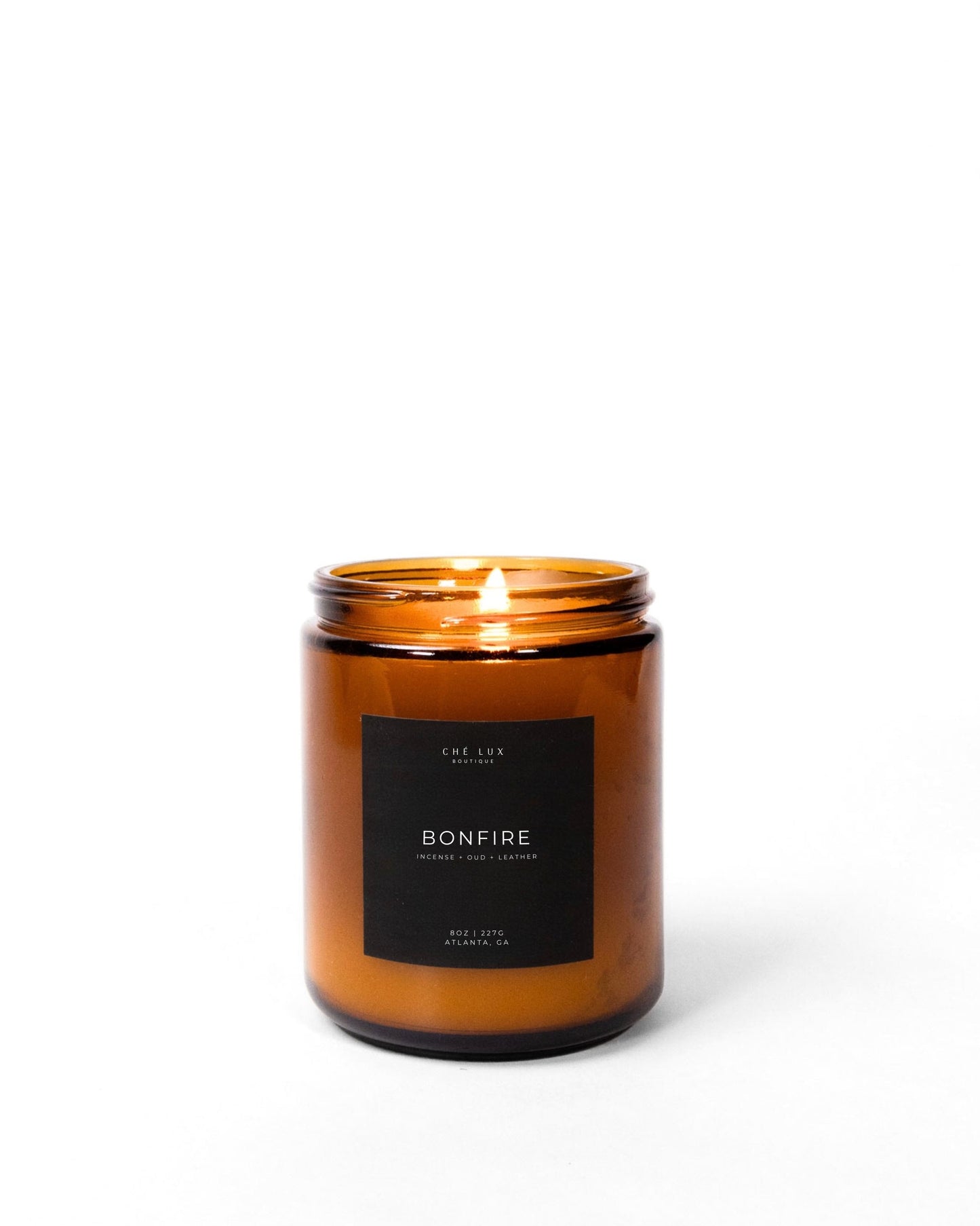 Bonfire is a Woody & Earthy Fragrance. A smokey blend of incense (frankincense and myrrh), oud, and leather.  Fragrance Notes: incense, oud, leather