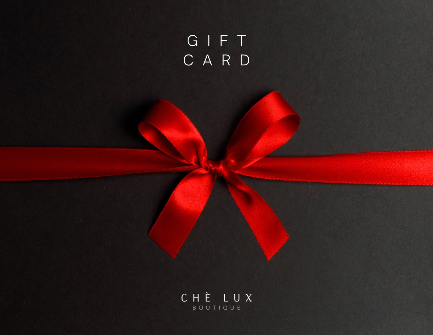 Tarjeta regalo electrónica Chè Lux